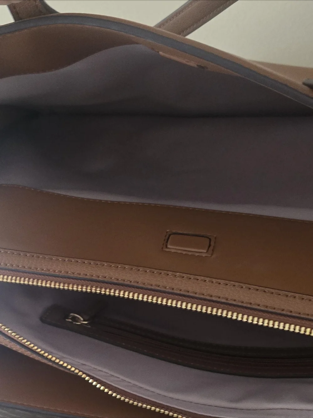 Michael Kors Tan Leather Satchel